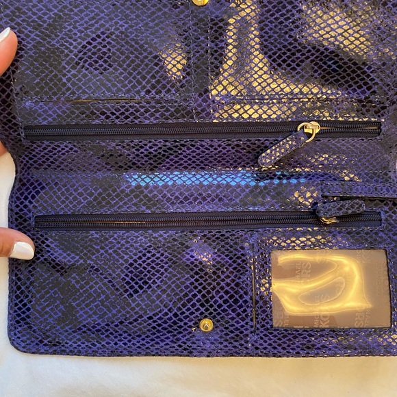 Michael Kors Snakeskin Clutch - Picture 3 of 5